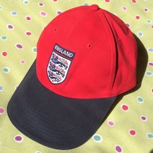 England three lions football/soccer cap
