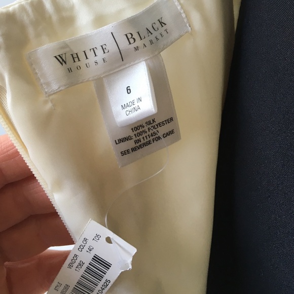 White House Black Market tea length cocktail dress - Picture 3 of 4