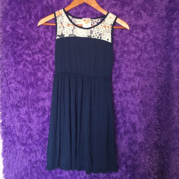 Girls Navy Blue size 10 dress