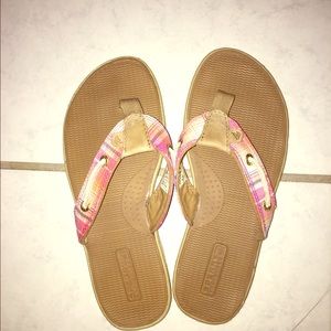 Sperry Flip Flops Size 6 Worn Once