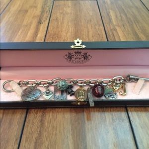 Authentic Juicy Couture Charm Bracelet