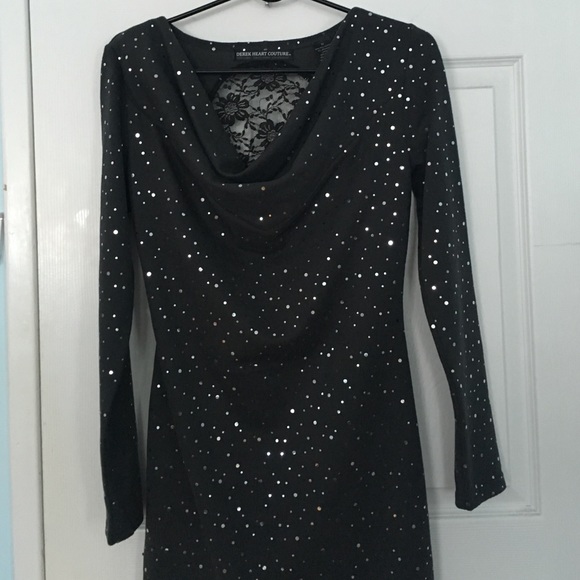 Sparkly Grey Party Dress Size M NEVER WORN