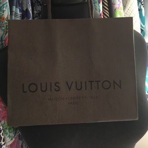 Louis Vuitton shopping bag