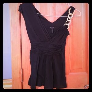 BCBGMaxAzria Empire Waist Top