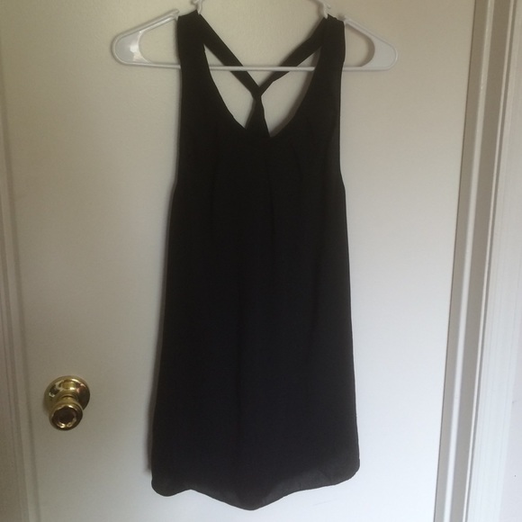 Banana Republic black tank
