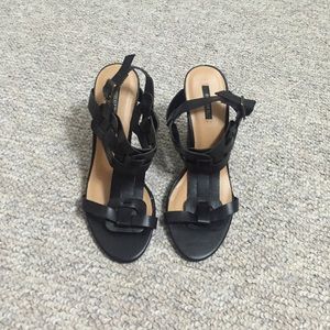 Black sandals