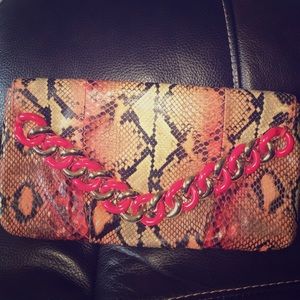 Snake Skin Michael Kors Clutch
