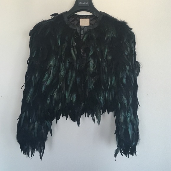 Chaser Brand Feather Jacket