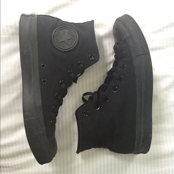 Black High Top Converse