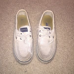 White sperrys :)