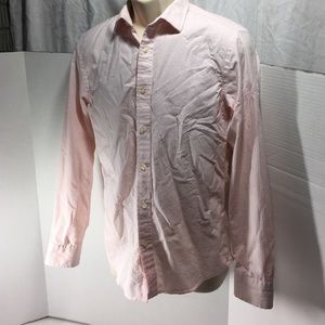 Banana Republic Salmon Dress Shirt 14 141/2 32-33