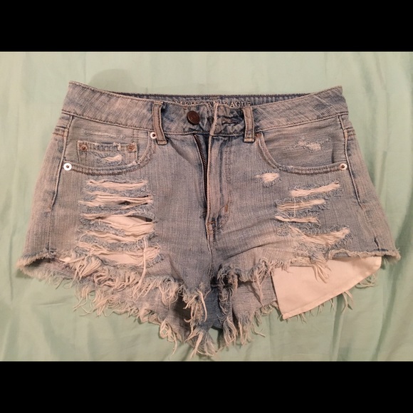 American Eagle High Waisted Festival shorts