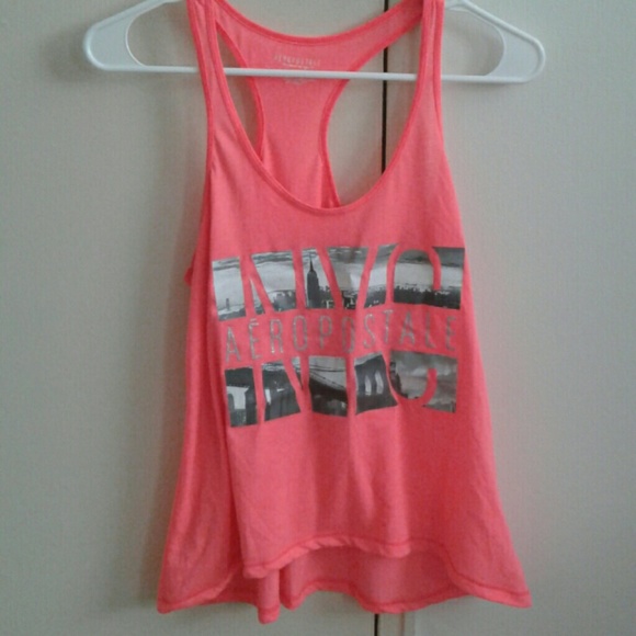 Aeropostale Pink Racerback Tank