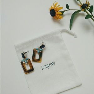 J. Crew Tortoise Earrings