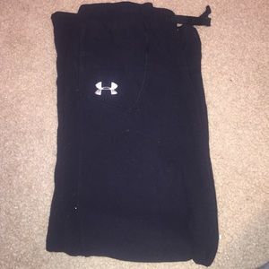 Under armour black sweatpants