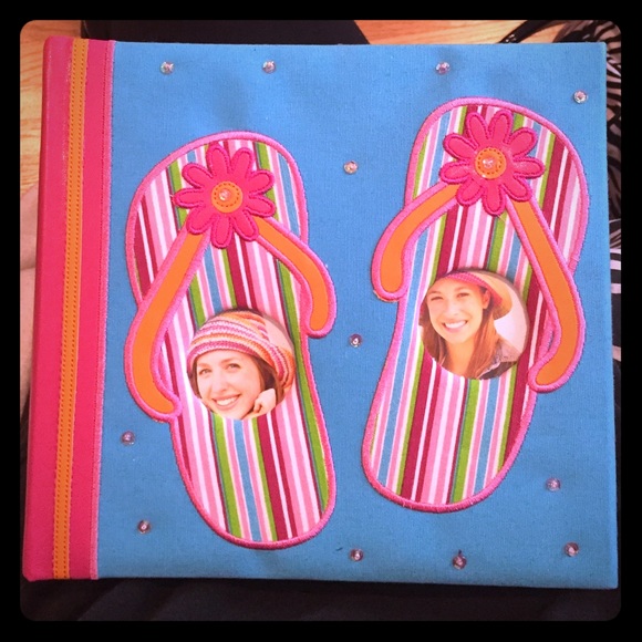 🏖Cute Flip Flop Photo album. Never used.