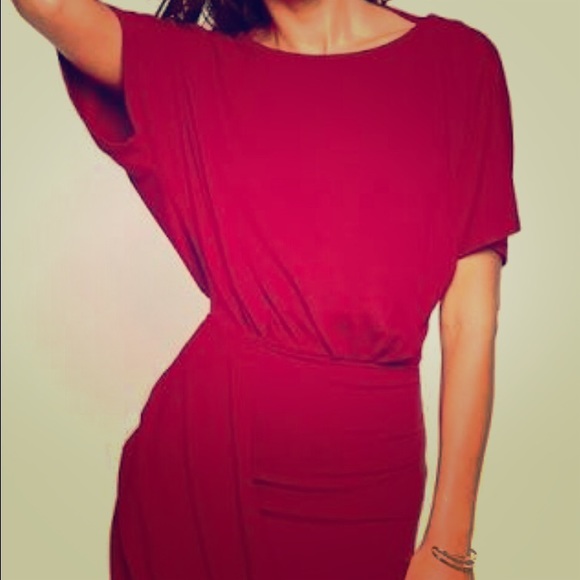 Asos Tall Dress - Crimson