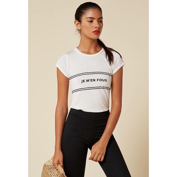 Reformation | Je M'en Fous Either Tee