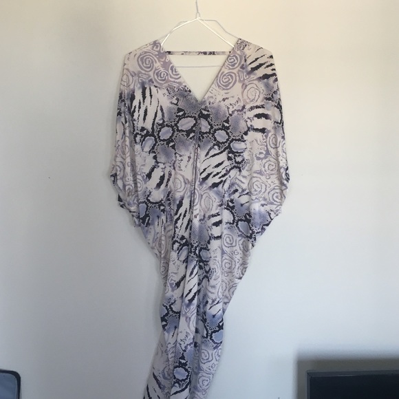 Like new kimono maxi dress