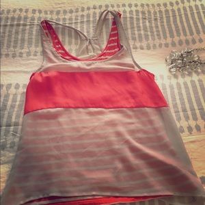 Color block tank