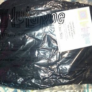 LuLaRoe Black OS Leggings BNWT