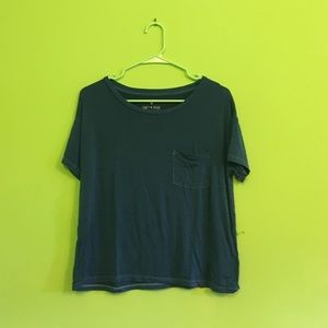 American Eagle "Sky High" Blue Shirt