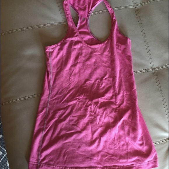Lululemon Pink Cool Racerback Tank