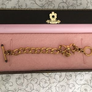 Juicy couture bow bracelet
