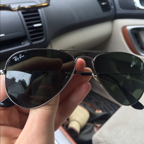 Black aviator small metal!