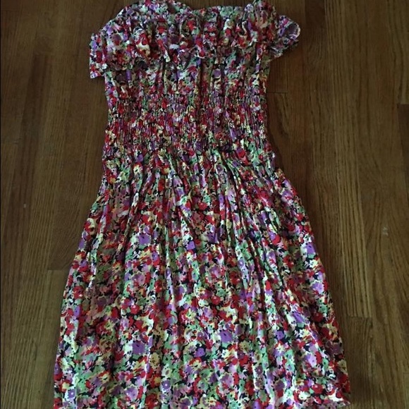 Strapless sundress