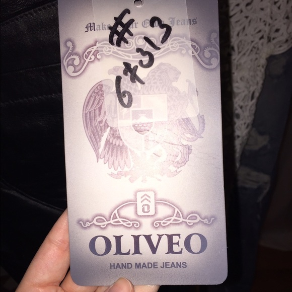 Genuine leather / custom skinny pants - Picture 4 of 4