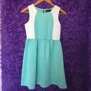 Never used💙baby blue & white dress