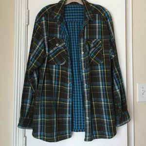 ⭐️FINAL PRICE ⭐️Men's reversible Columbia top