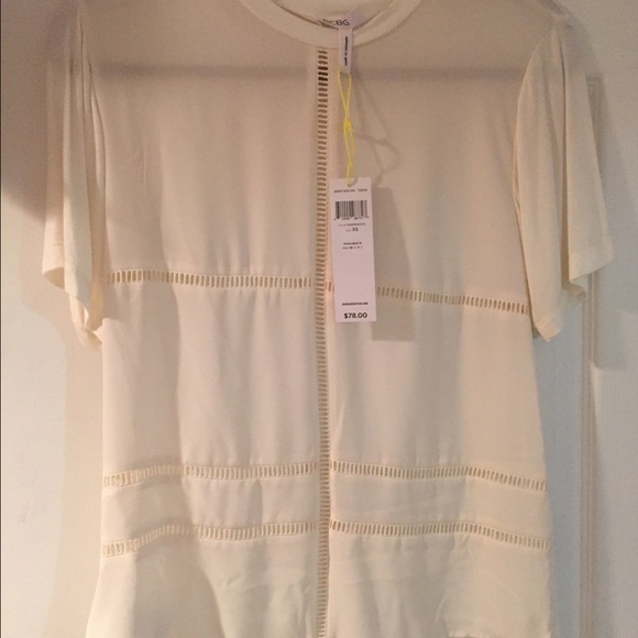 Bcbgeneration see through elegant  shirt