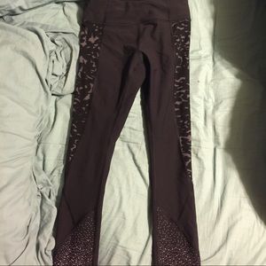 Size 4 Lululemon reflective leggings nwot