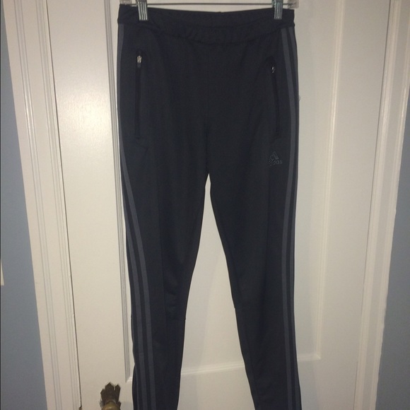 Gray Adidas Soccer Pants