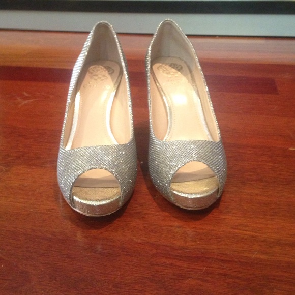 Vince Camuto Silver Pumps 8.5