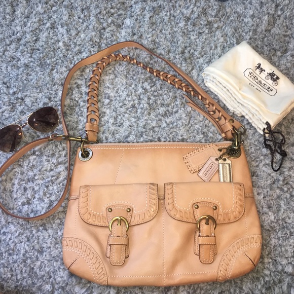 Coach saddle bag