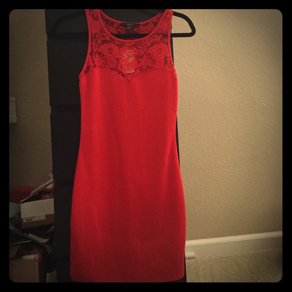 Forever 21 red dress