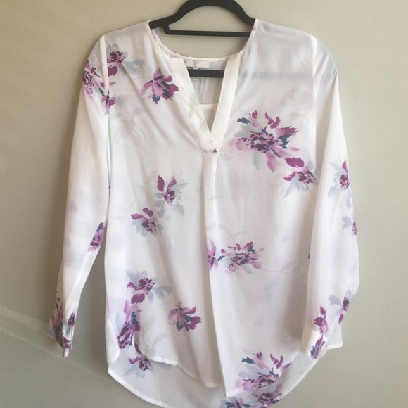 Joie silk floral blouse