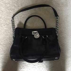 Michael Kors push lock mini size purse