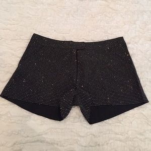 Sparkly Rhinestone Shorts