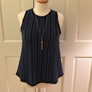 Anthropologie 9-HI5 S'CL sleeveless swing top