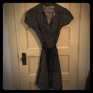 Modcloth Hepcat Dress in Black Licorice