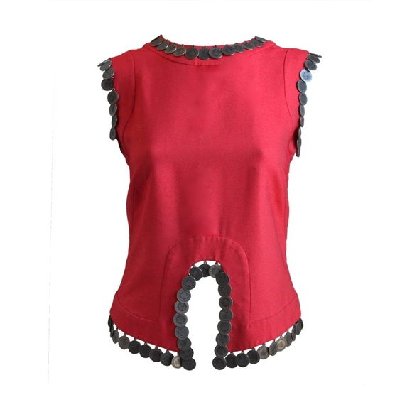 Alexander McQueen Coin Tank Top - Rare/Authentic