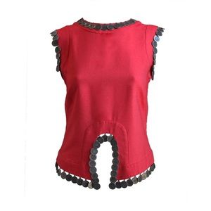 Alexander McQueen Coin Tank Top - Rare/Authentic