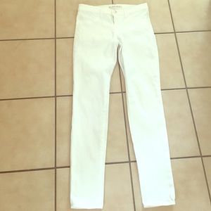 J Brand white skinnies