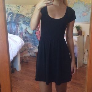 Black T-shirt Dress