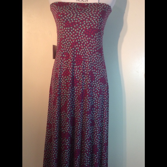 Maxi Jupe LuLaRoe Taille XS - Multicolore Noir Bleu Baies Or Jaune - Neuve Avec étiquette