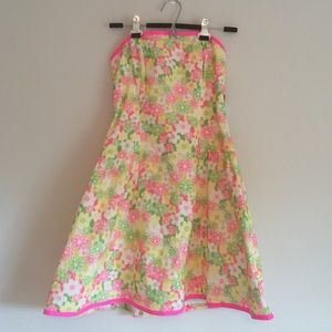 Floral eyelet lace Lilly Pulitzer dress